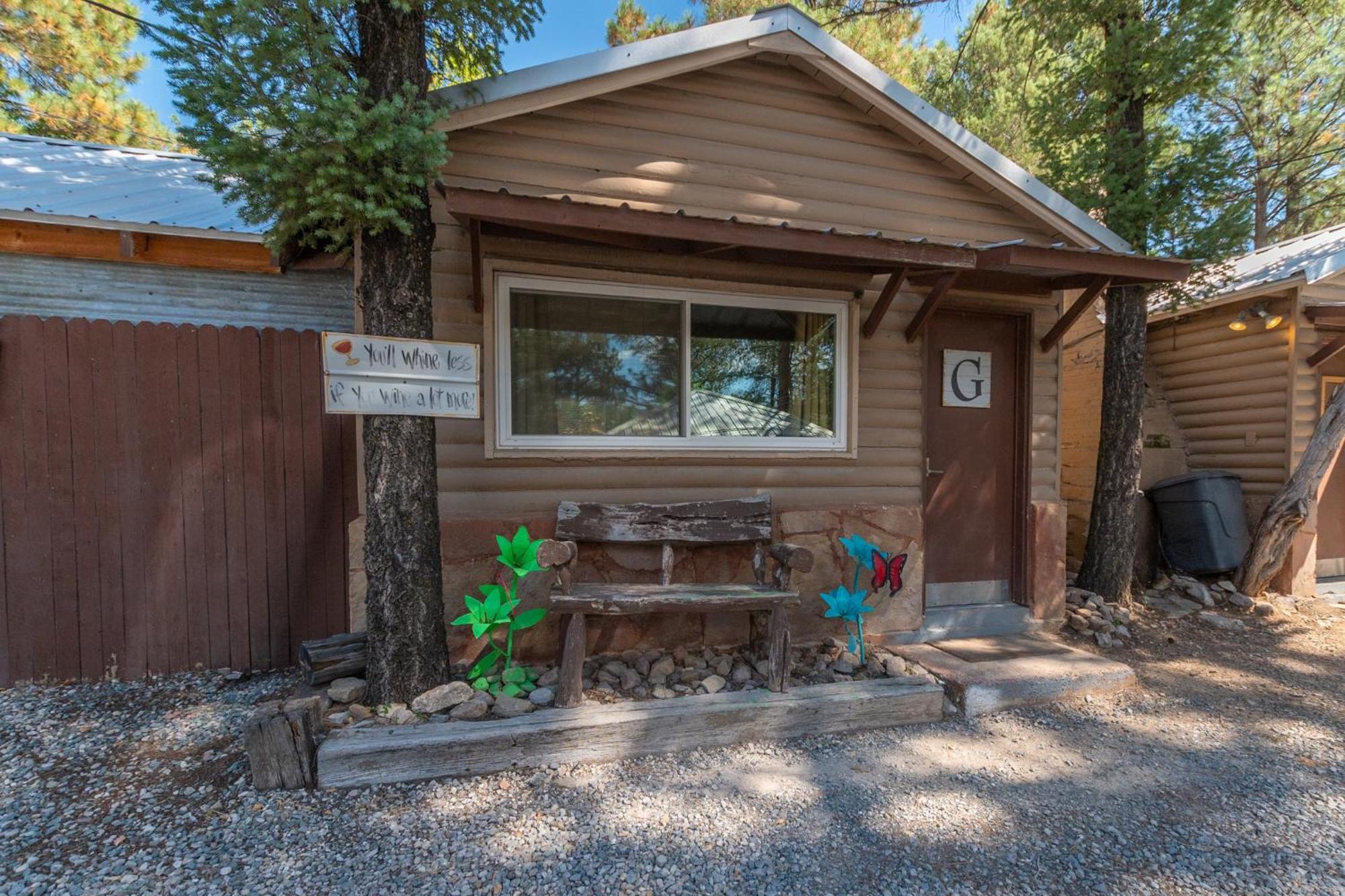 Enchanted Hideaway Cabins And Cottages 鲁伊多索 外观 照片